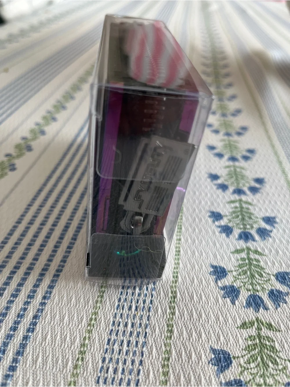 Fydelity Retro Cassette Tape Wallet - Iridescent Teal
